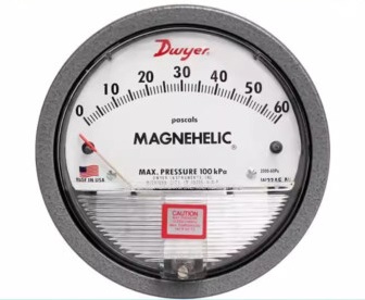 Дифференциальный манометр Dwyer Magnehelic 2000-60PA Дифференциальный манометр Dwyer Magnehelic 2000-60PA