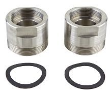 2 переходника Wilo (1 комплект) из нержавеющей стали,G11/2 i x G2 a x 33