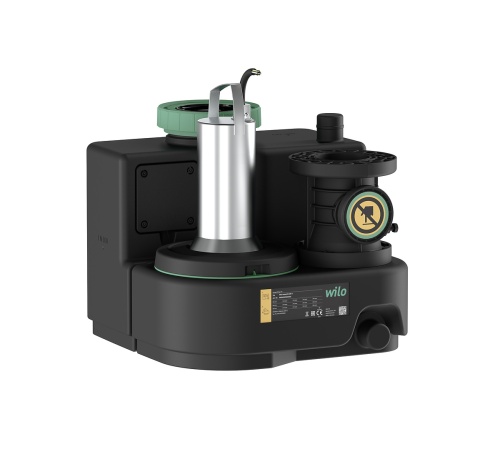Напорная устан. д. отвода сточ. вод Wilo-DrainLift SANI-S.11T/1, 400V, S3, MS-L, CEE16