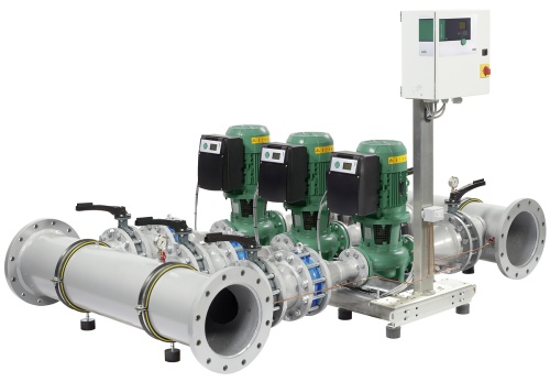 Многонасосная установка Wilo SiFlux 21-IL-E 80/140-7,5/2-SC-16-T4